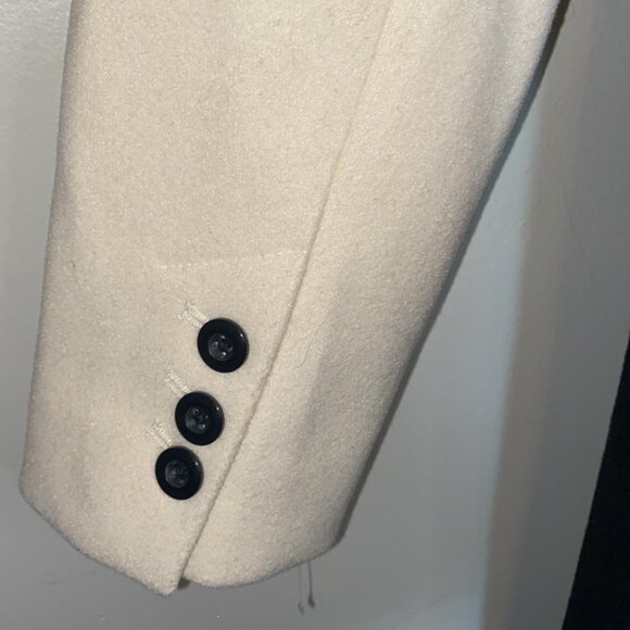 Bernardo Chevron Stripe Longline Coat - Picture 5 of 6